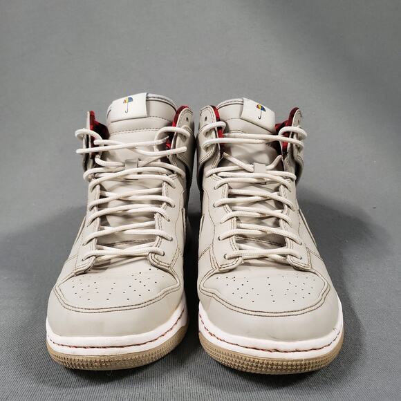 Nike Dunk Ultra High ‘String’ 2016 845055-201 M7.5/W9 Gray Plaid Swoosh - Picture 5 of 10